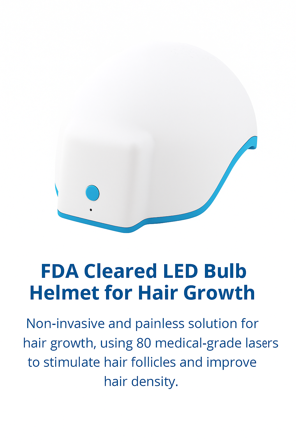 Hyper Growth Helmet for hair– Regrow Thicker, Fuller Hair at Home