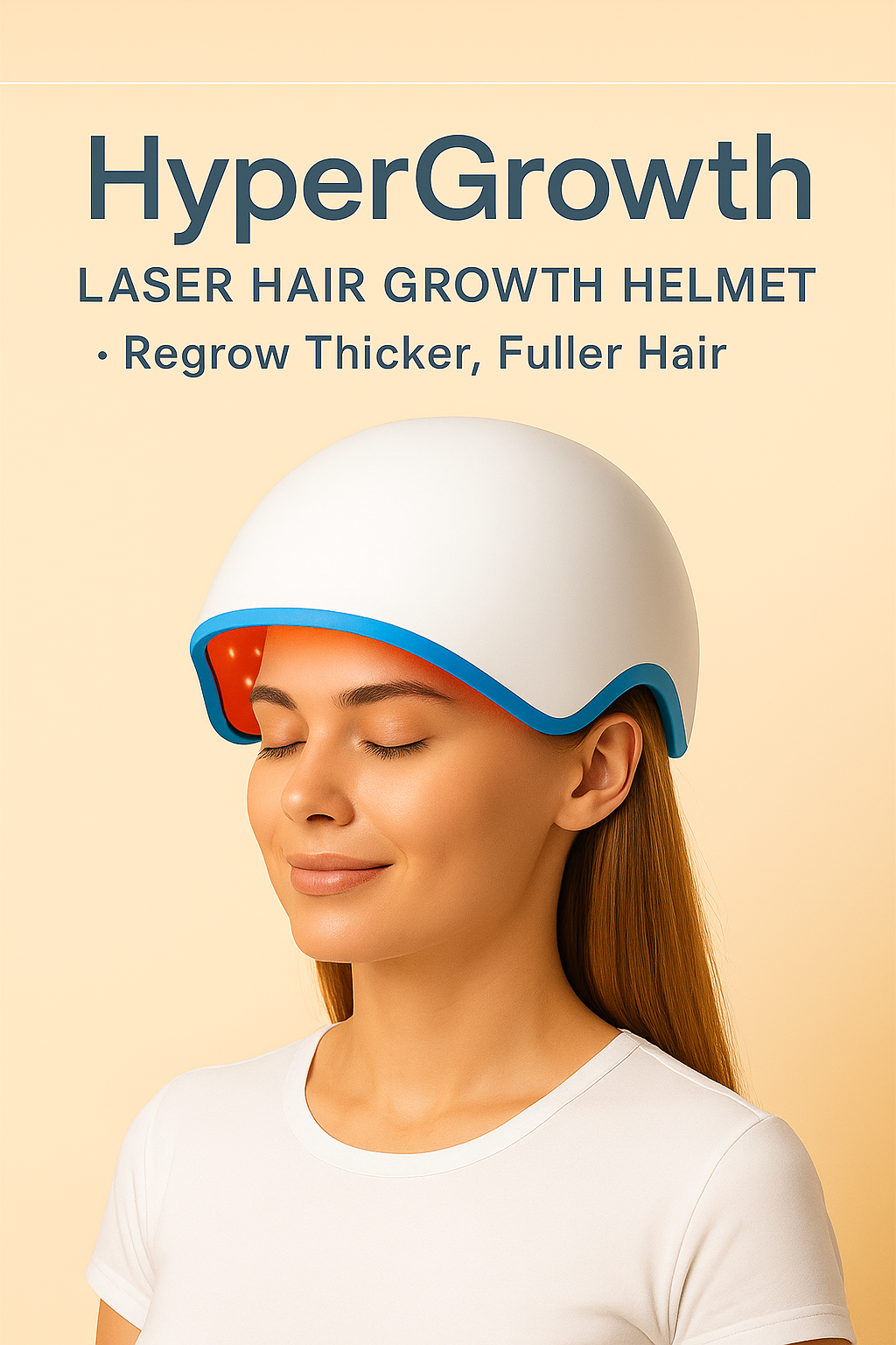 Hyper Growth Helmet for hair– Regrow Thicker, Fuller Hair at Home